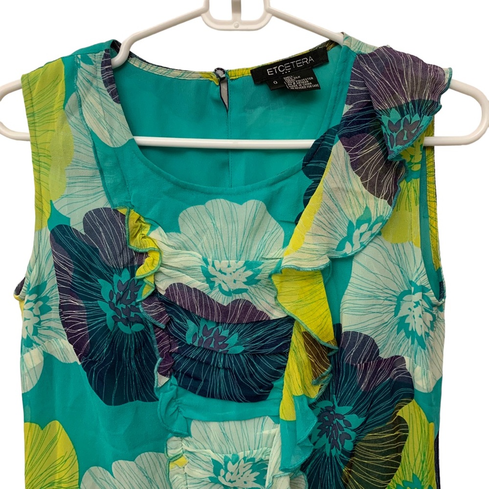 Etcetera Silk Floral Top
